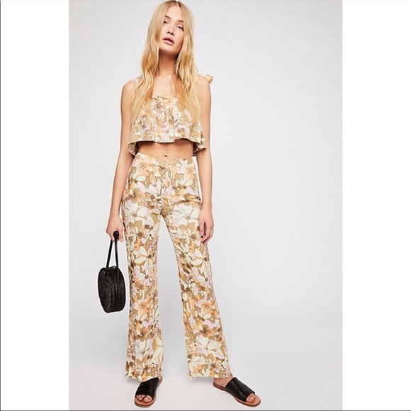 For Love And Lemons Pants - For Love And Lemons Renata High Waist Pants